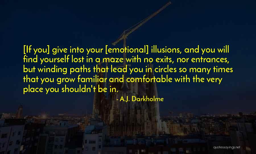 Winding Path Quotes By A.J. Darkholme