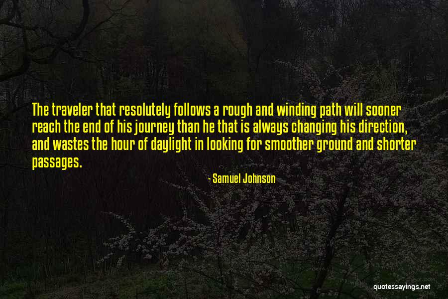 Winding Path Quotes By Samuel Johnson