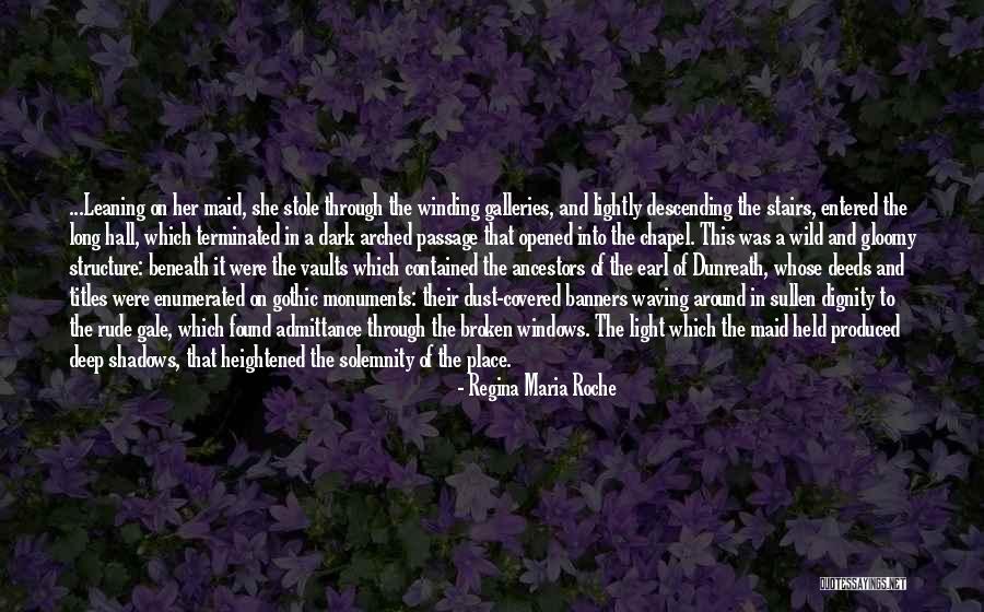Winding Stairs Quotes By Regina Maria Roche Winding Stairs Quotes By Regina Maria Roche