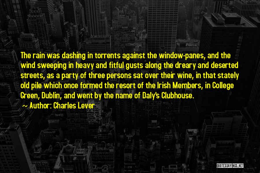 Window Panes Quotes By Charles Lever