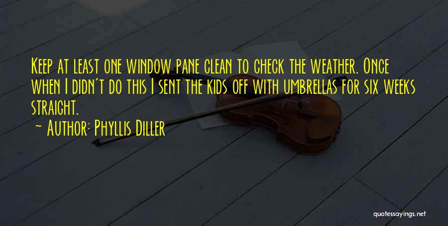 Window Panes Quotes By Phyllis Diller