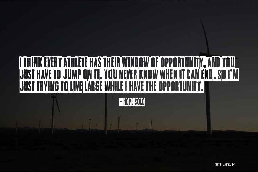 Window Quotes By Hope Solo Window Quotes By Hope Solo