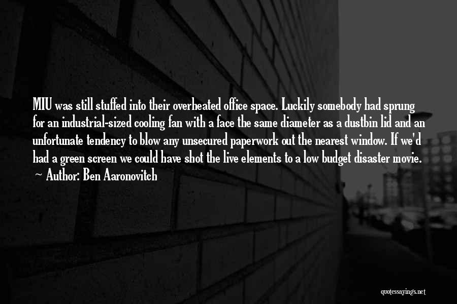 Window Screen Quotes By Ben Aaronovitch