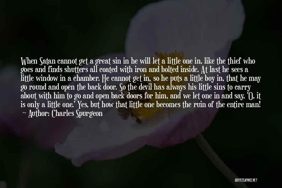 Window Shutters Quotes By Charles Spurgeon