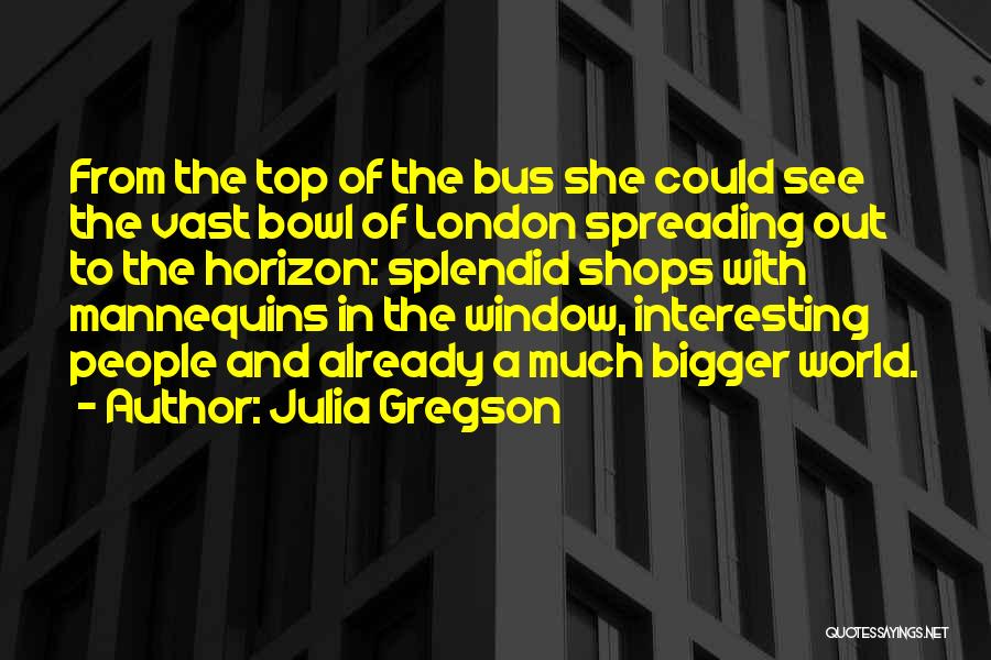 Window Sun Quotes By Julia Gregson