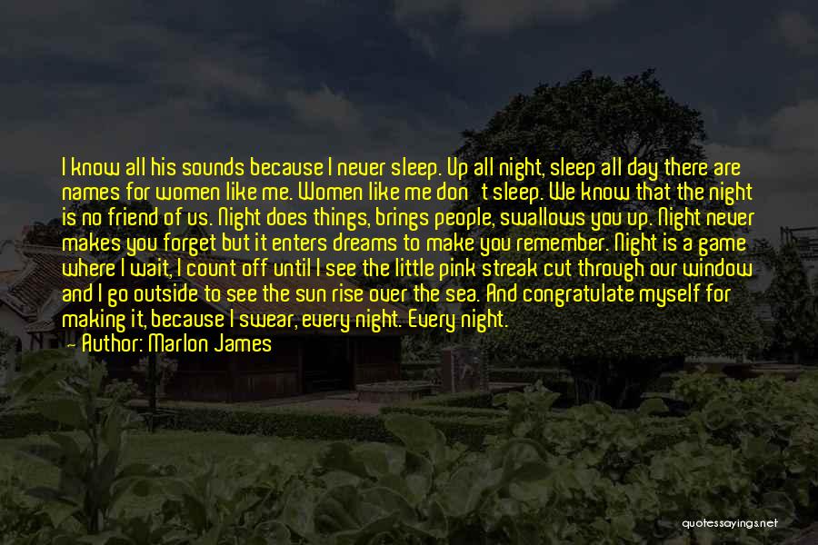 Window Sun Quotes By Marlon James