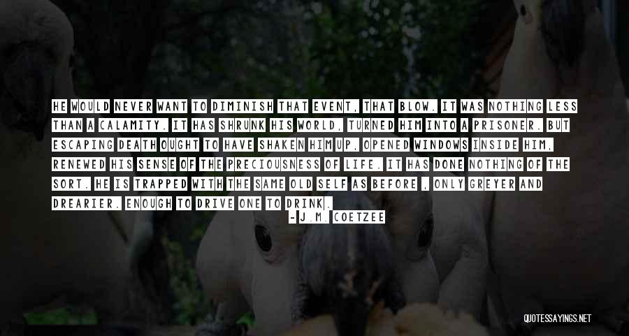 Windows Of Life Quotes By J.M. Coetzee Windows Of Life Quotes By J.M. Coetzee