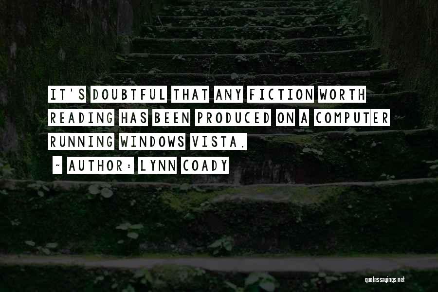 Windows Vista Quotes By Lynn Coady