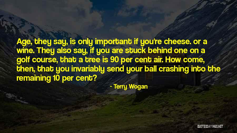 Wine And Golf Quotes By Terry Wogan Wine And Golf Quotes By Terry Wogan