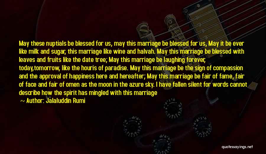 Wine And Marriage Quotes By Jalaluddin Rumi