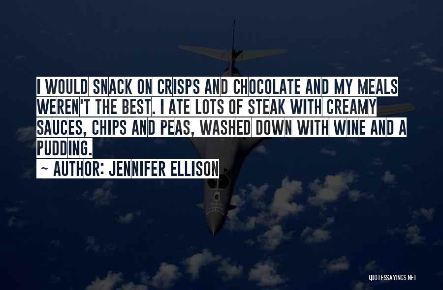 Wine And Steak Quotes By Jennifer Ellison