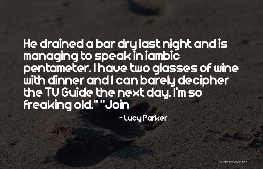 Wine Bar Quotes By Lucy Parker Wine Bar Quotes By Lucy Parker