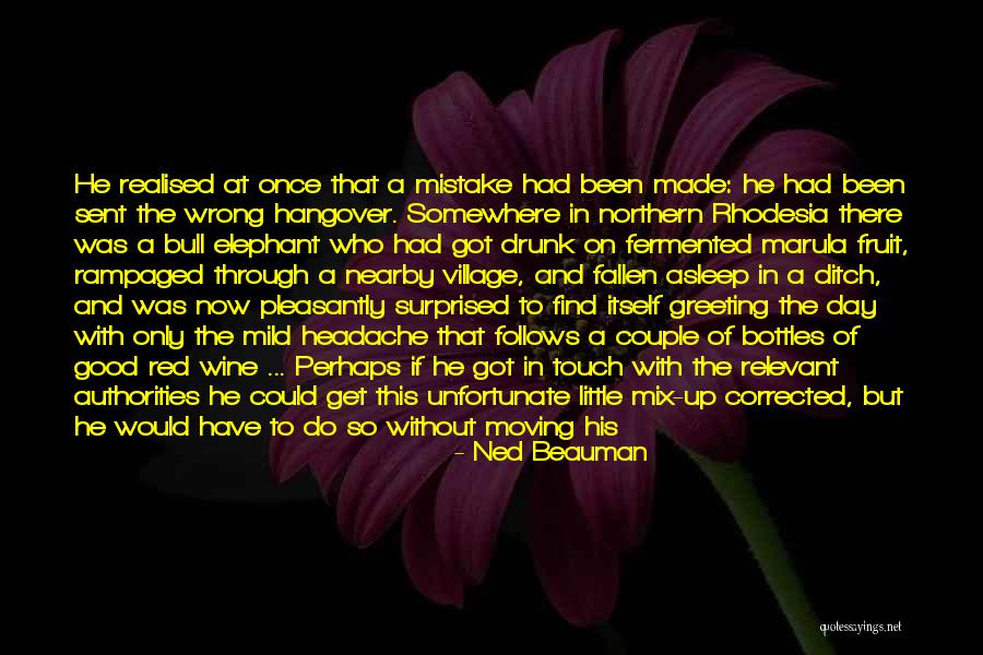 Wine Day Quotes By Ned Beauman Wine Day Quotes By Ned Beauman