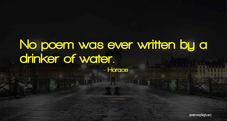 Wine Drinkers Quotes By Horace
