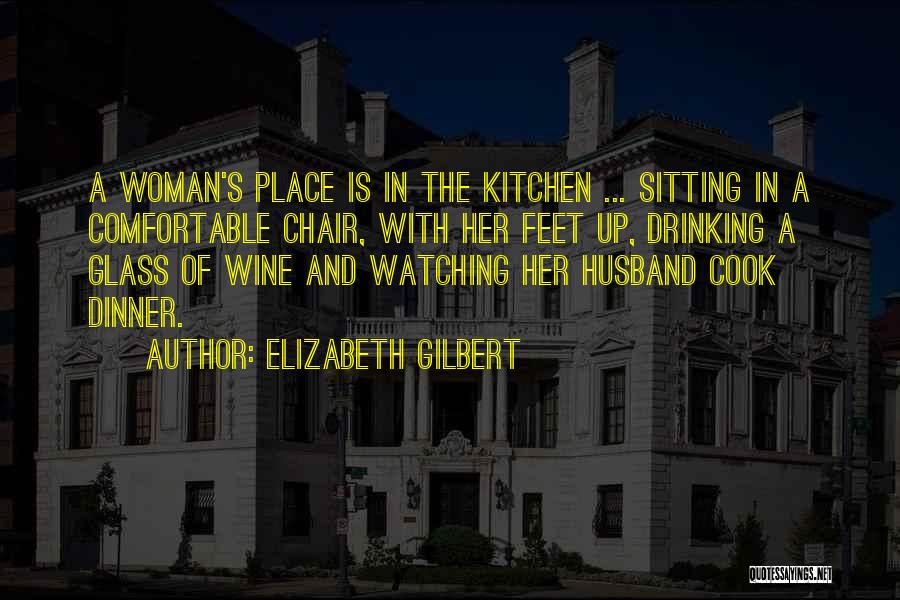 Wine Drinking Quotes By Elizabeth Gilbert