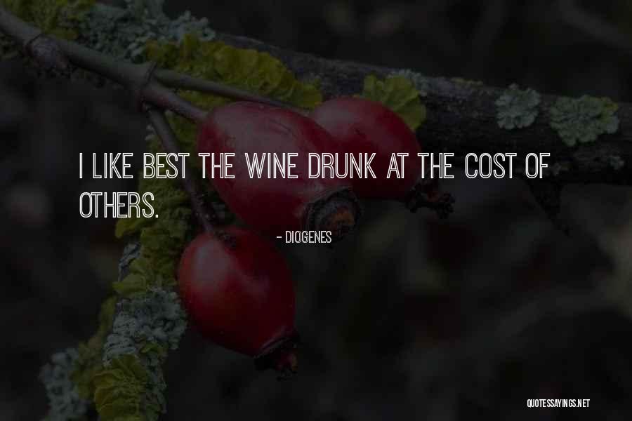 Wine Drunk Quotes By Diogenes