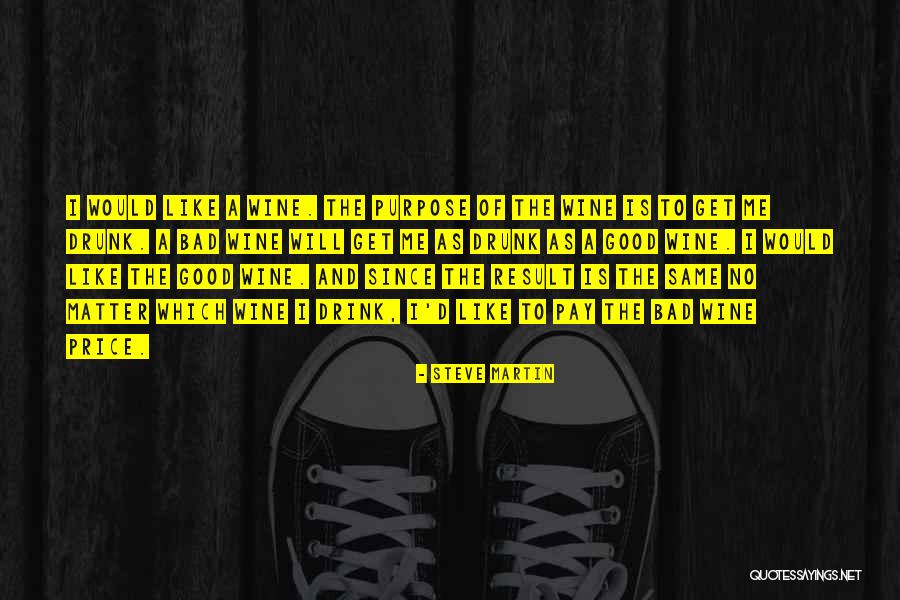 Wine Drunk Quotes By Steve Martin Wine Drunk Quotes By Steve Martin