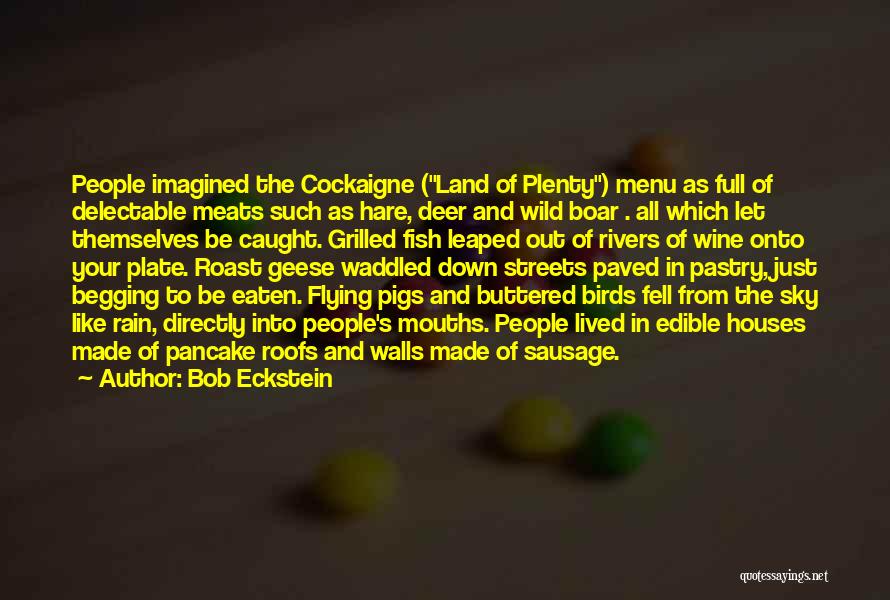 Wine Menu Quotes By Bob Eckstein