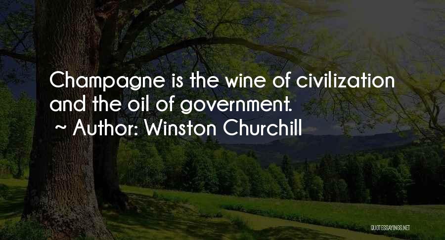 Wine Quotes By Winston Churchill