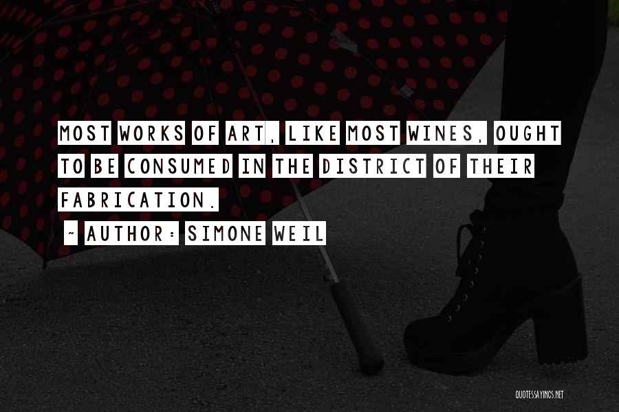 Wines Quotes By Simone Weil