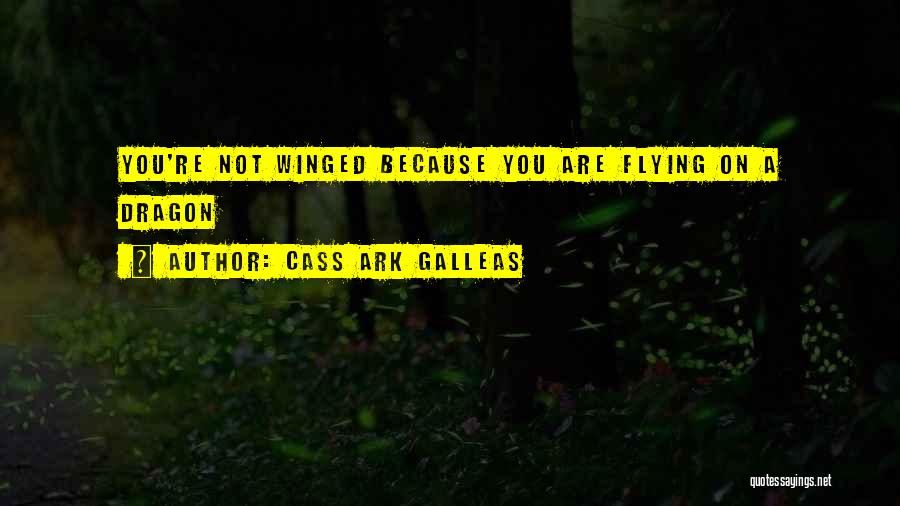 Winged Quotes By Cass Ark Galleas