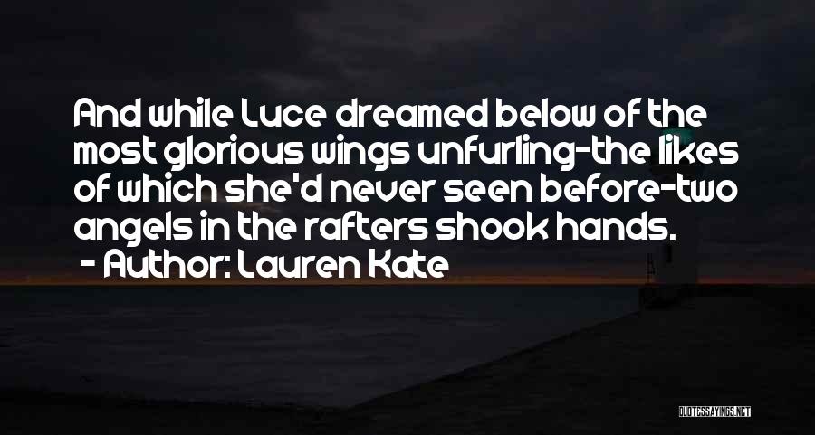 Wings And Angels Quotes By Lauren Kate