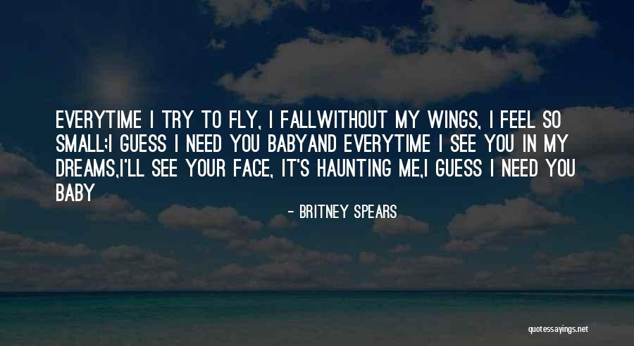 Wings And Dreams Quotes By Britney Spears