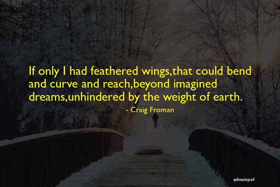 Wings And Dreams Quotes By Craig Froman