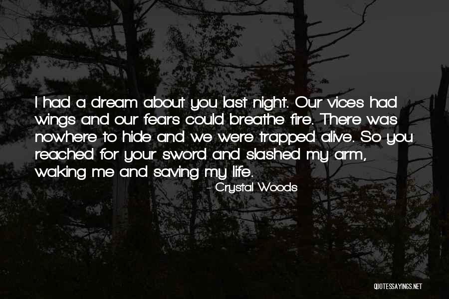 Wings And Dreams Quotes By Crystal Woods