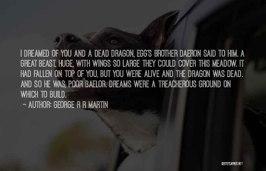Wings And Dreams Quotes By George R R Martin