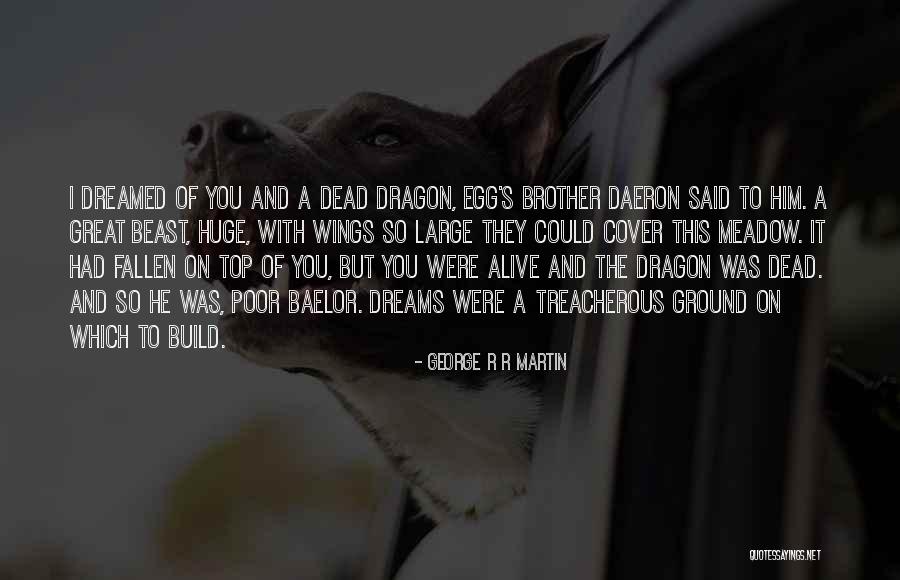 Wings And Dreams Quotes By George R R Martin