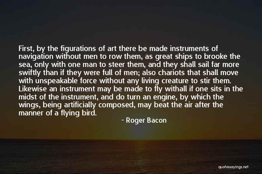 Wings And Flying Quotes By Roger Bacon Wings And Flying Quotes By Roger Bacon