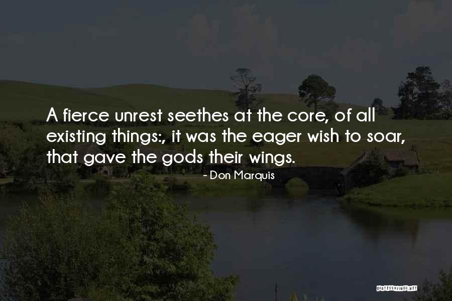 Wings Soar Quotes By Don Marquis Wings Soar Quotes By Don Marquis