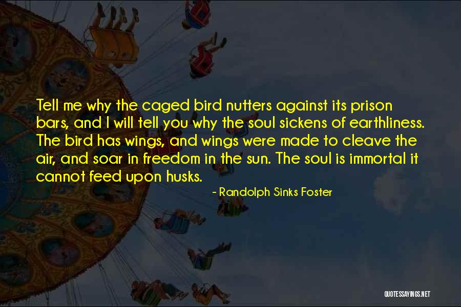 Wings Soar Quotes By Randolph Sinks Foster Wings Soar Quotes By Randolph Sinks Foster
