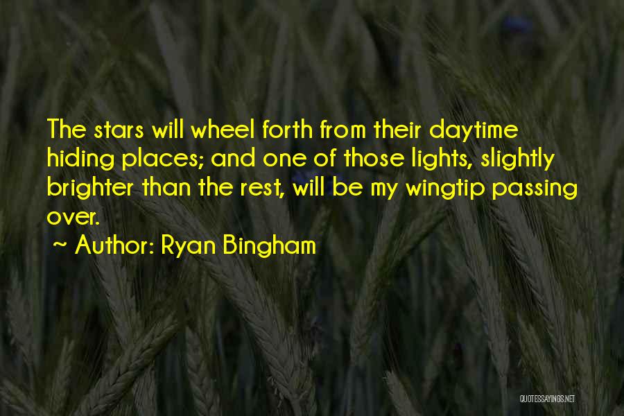 Wingtip Quotes By Ryan Bingham