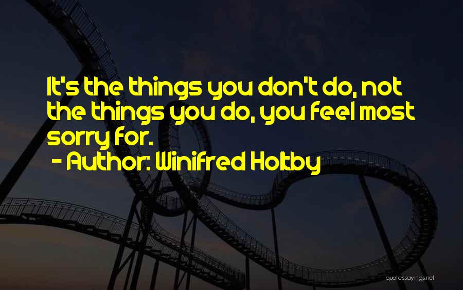 Winifred Quotes By Winifred Holtby