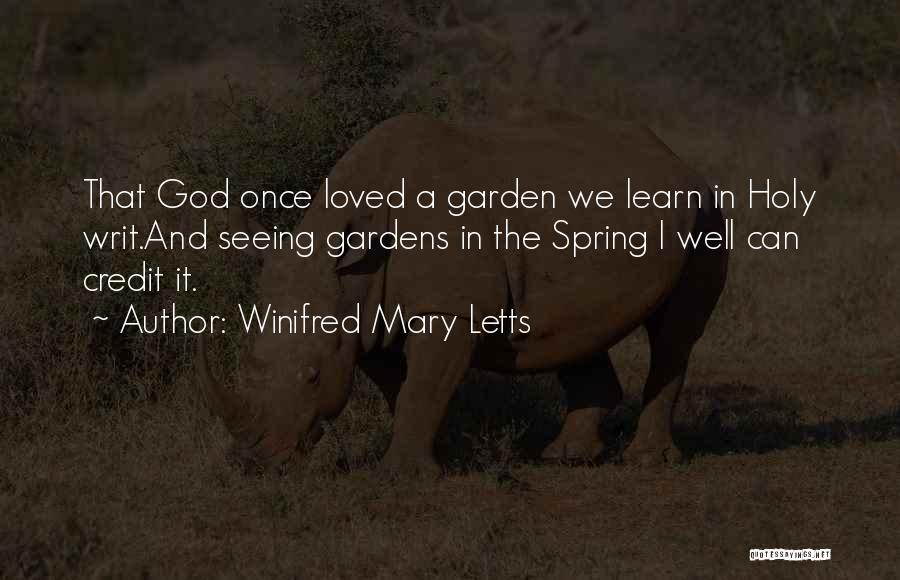 Winifred Quotes By Winifred Mary Letts