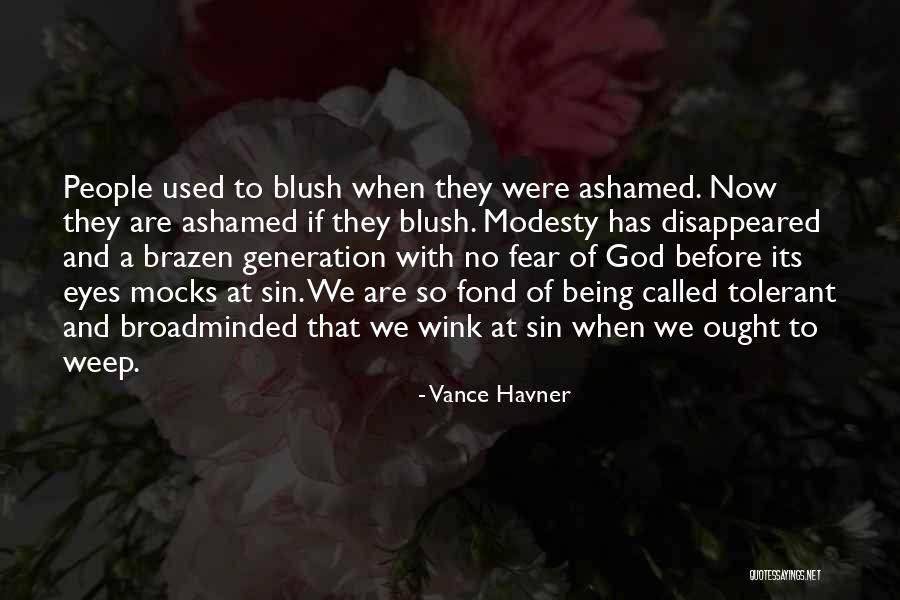Wink Eye Quotes By Vance Havner Wink Eye Quotes By Vance Havner