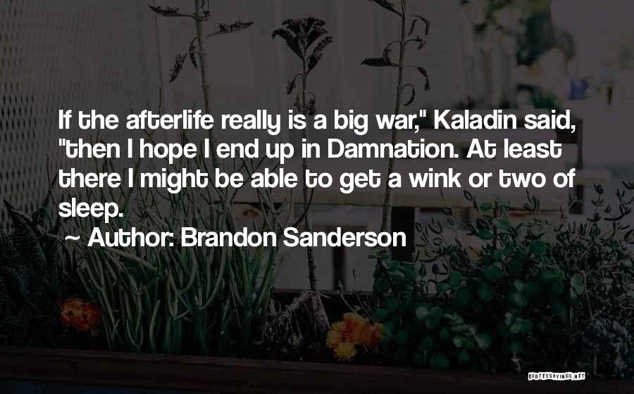 Wink Quotes By Brandon Sanderson