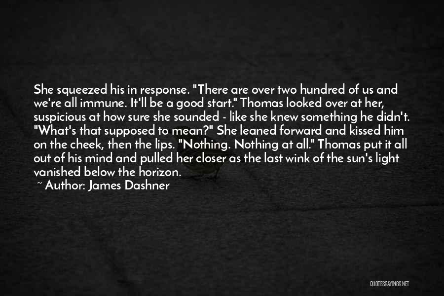 Wink Quotes By James Dashner