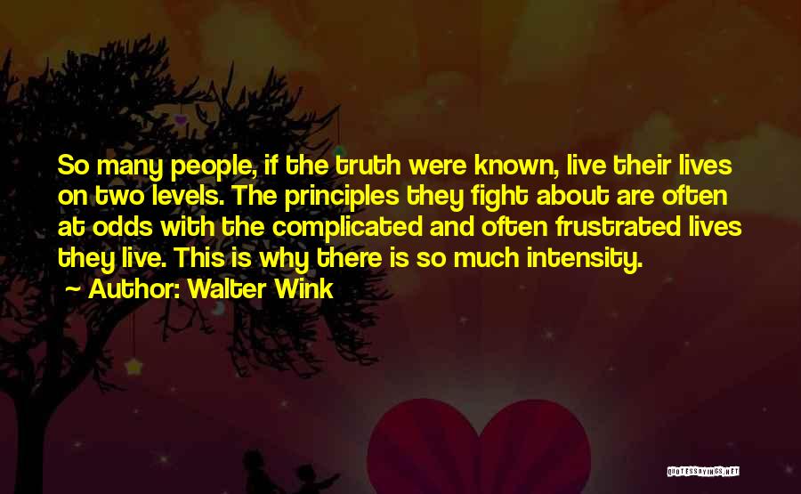 Wink Quotes By Walter Wink