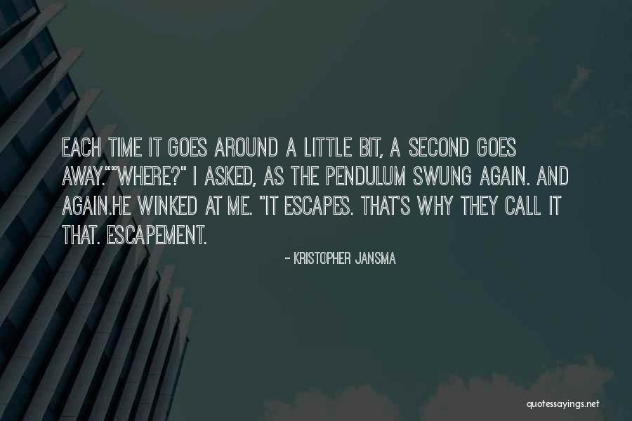 Winked At Me Quotes By Kristopher Jansma Winked At Me Quotes By Kristopher Jansma