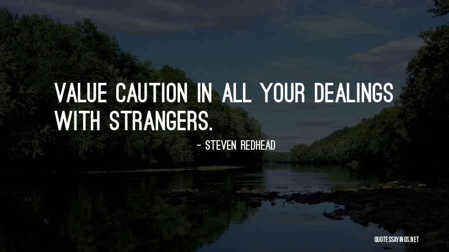 Winker Watson Quotes By Steven Redhead