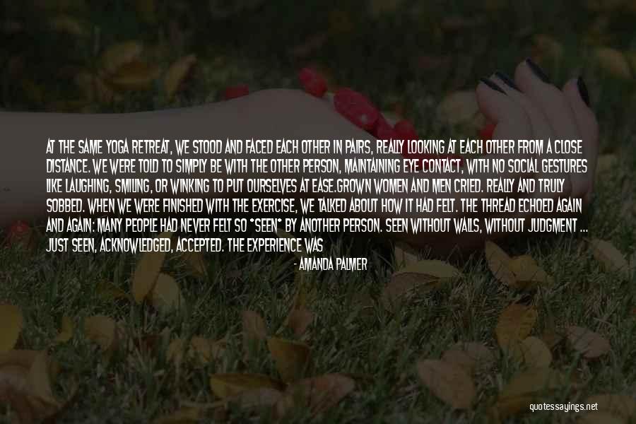 Winking Eye Quotes By Amanda Palmer Winking Eye Quotes By Amanda Palmer