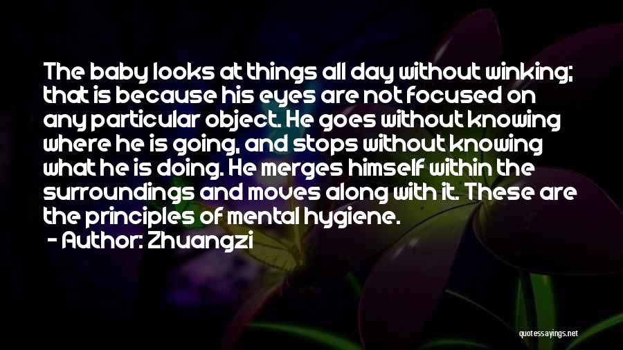 Winking Eyes Quotes By Zhuangzi