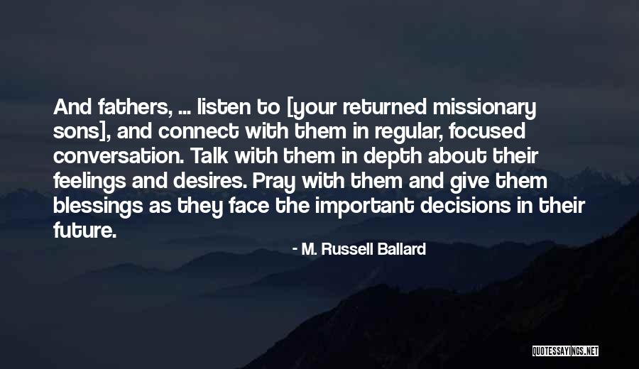 Winklemans Department Quotes By M. Russell Ballard Winklemans Department Quotes By M. Russell Ballard