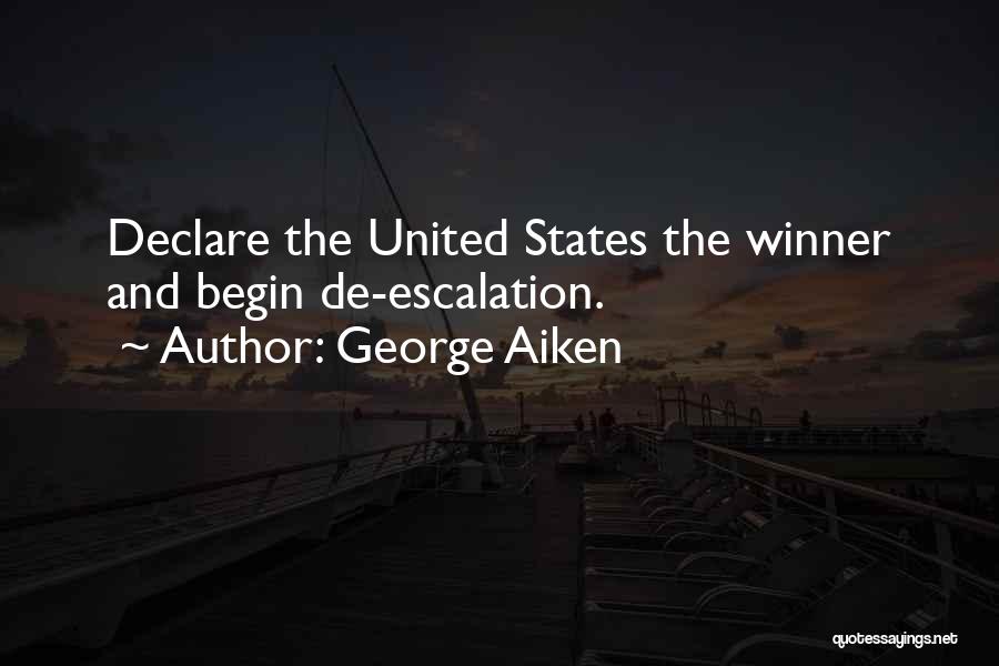 Winner Quotes By George Aiken