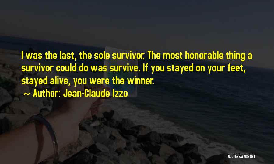 Winner Quotes By Jean-Claude Izzo