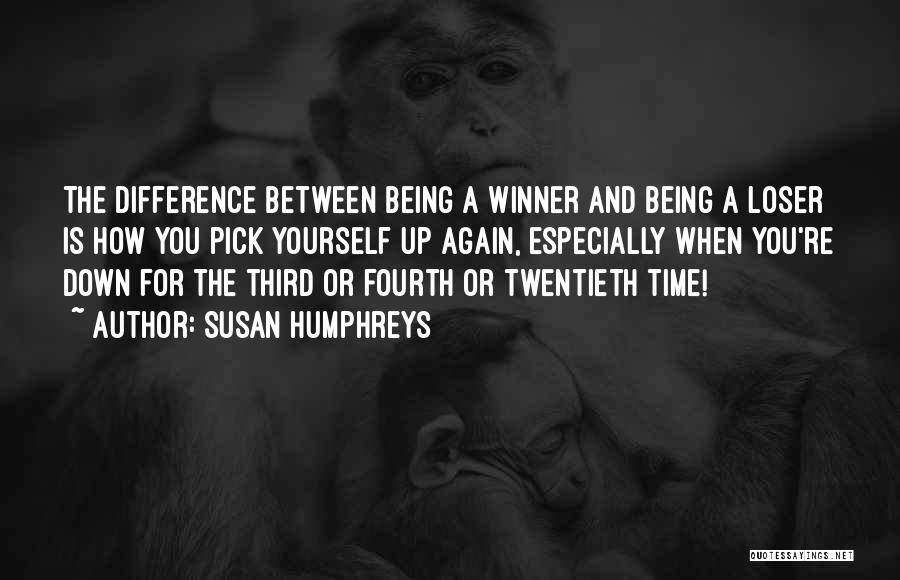 Winner Quotes By Susan Humphreys