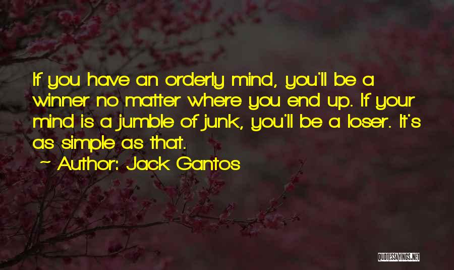 Winner Vs Loser Quotes By Jack Gantos